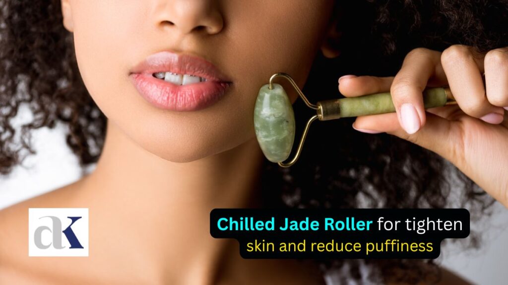 Chilled Jade Roller for Puffiness and Circulation - 7 Natural tips for glowing skin
