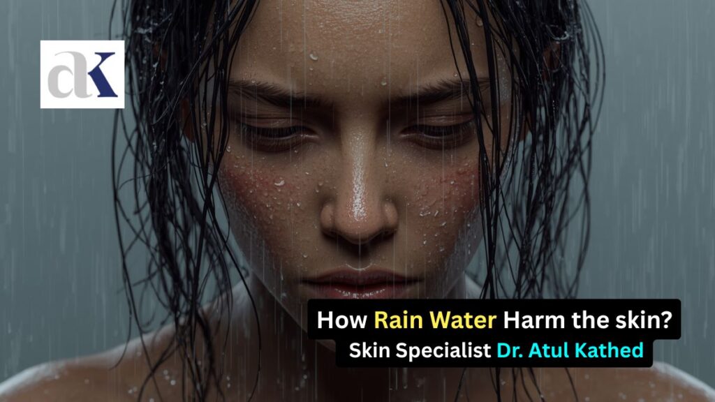 Does Rain Water Harm the Skin known from Skin Specialist in Indore Dr. Atul Kathed