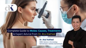 What Are Moles Understanding Causes, Risks, and Treatment Options dermetologist Dr. Atul Kathed