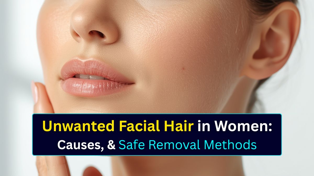 Unwanted Facial Hair in Women: Causes, Age Factors, Cosmetic Triggers & the Best Ways to Get Rid of It