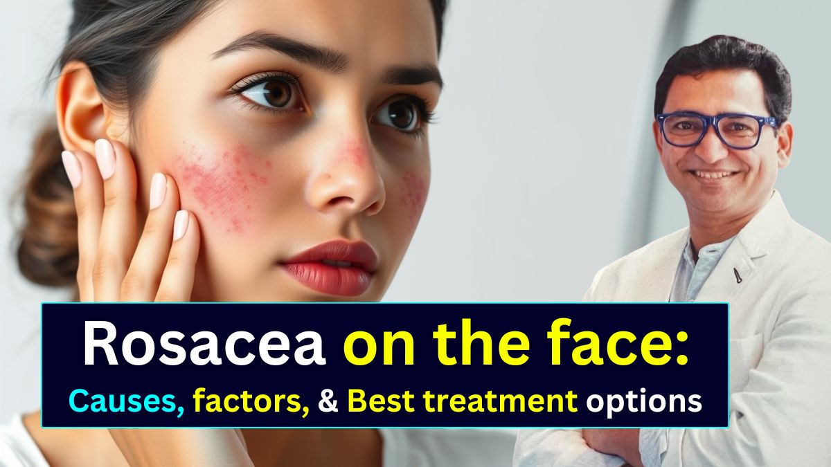 Rosacea on the Face: Causes, Triggers, Myths & Best Treatment Options – By Dermatologist Dr. Atul Kathed