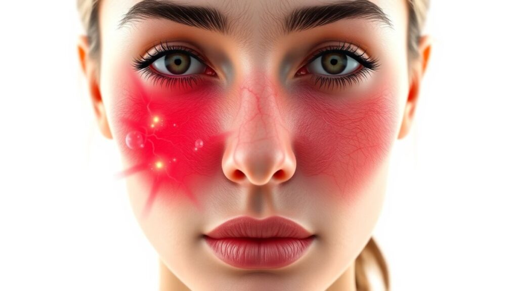 Why Does Rosacea Spread So Quickly - Rosacea on the Face
