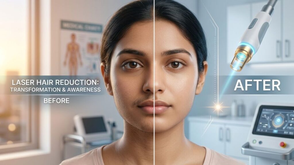 facial hair को permanently remove - चेहरे पर अनचाहे बाल