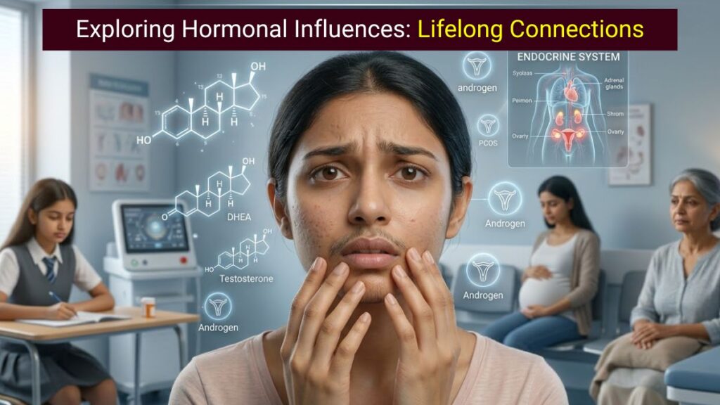 क्या हार्मोनल असंतुलन से चेहरे पर अनचाहे बाल आ सकते हैं