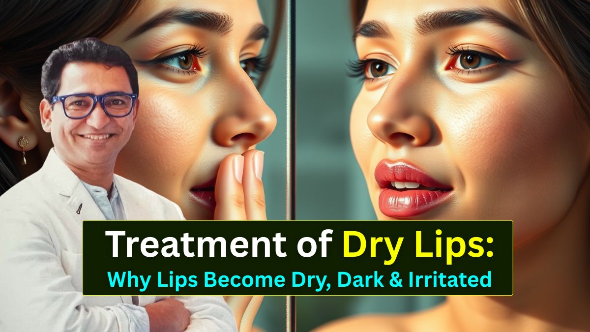 Treatment of Dry Lips Causes & Best Remedies