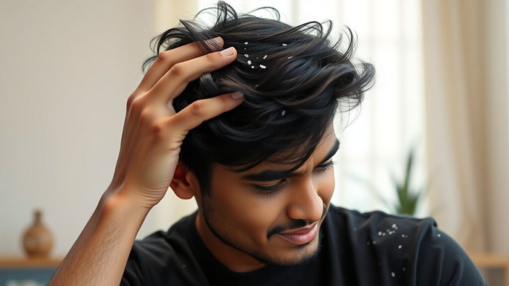 prevent persistent dandruff in the hair