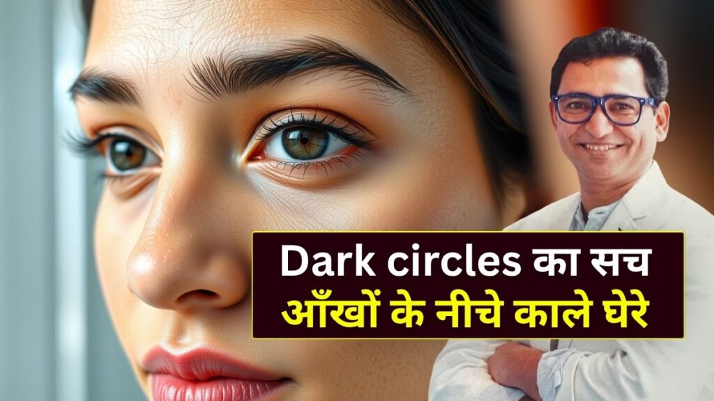 आँखों के नीचे काले घेरे जानिए कारण, विटामिन की कमी और सही इलाज