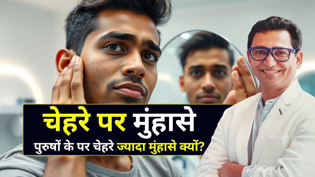 चेहरे पर मुंहासे क्यों होते हैं - Dermatologist in indore