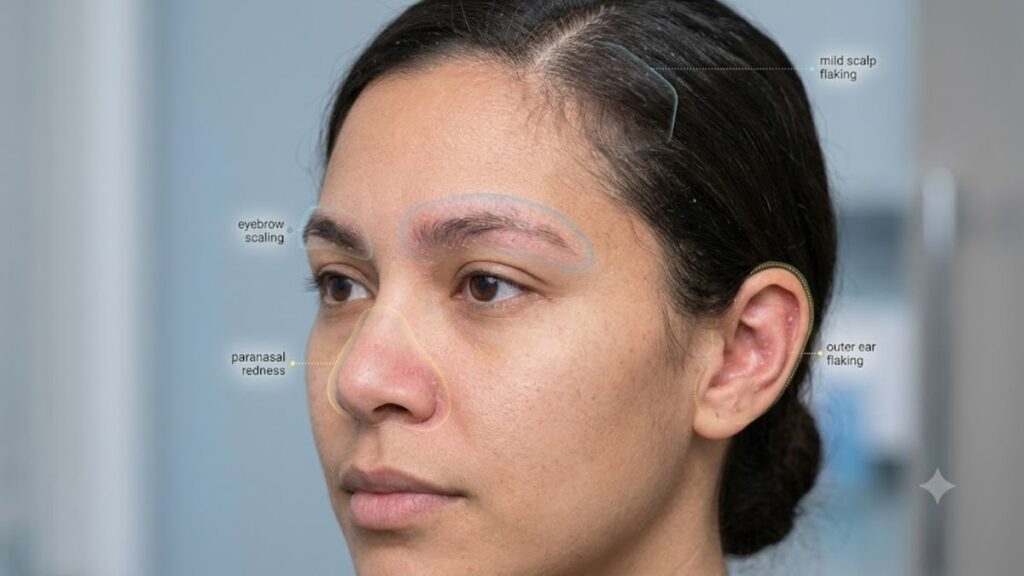 Seborrheic Dermatitis treatment in Indore - Symptoms