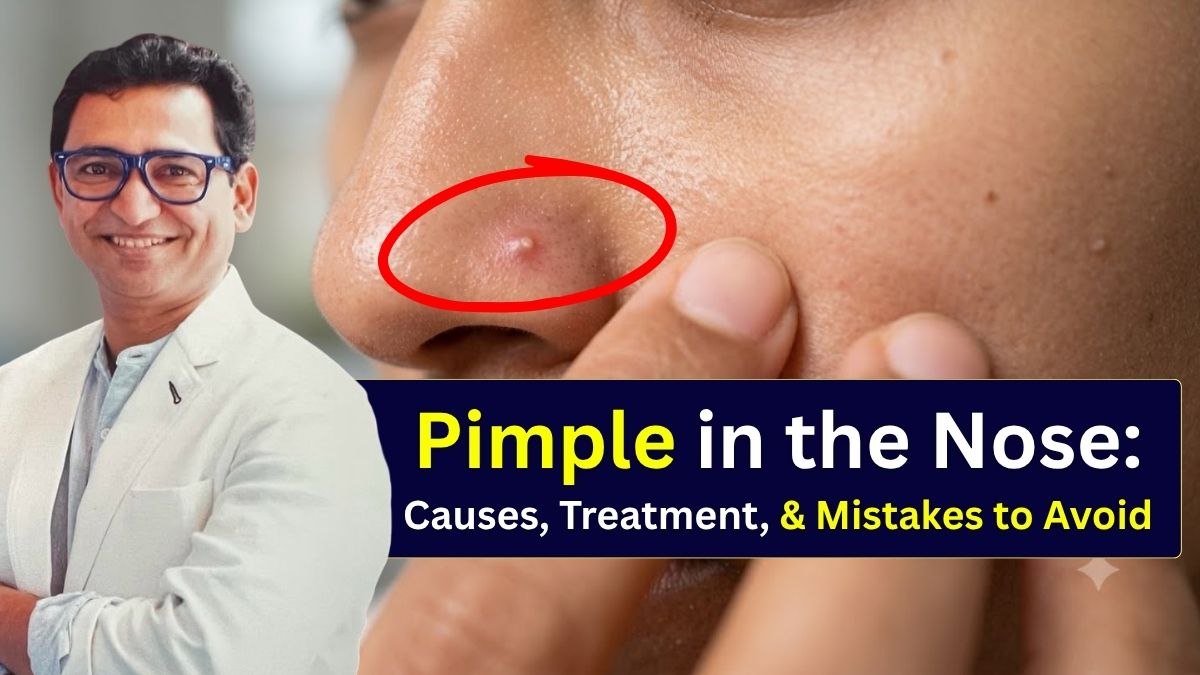 Why Do Pimple in the Nose Occu - Dr. Atul Kathed