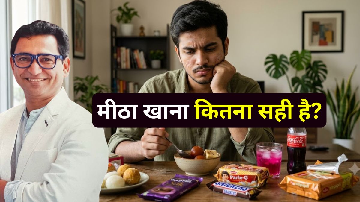 मीठा खाना कितना सही है