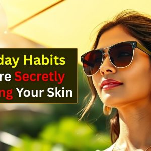 Everyday Habits That Are Damaging The Skin: Diet, Bathing, Sugar, and Sun Exposure